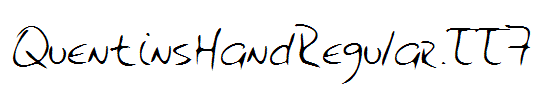 QuentinsHandRegular