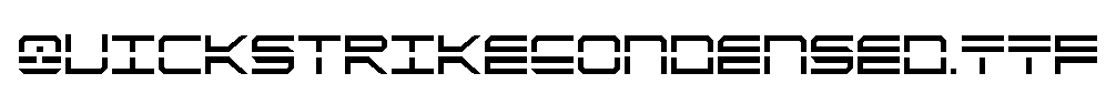QuickStrikeCondensed