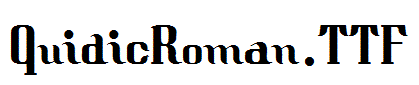 QuidicRoman