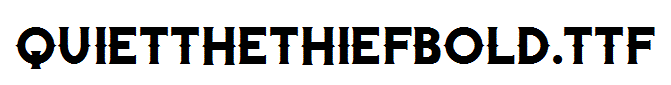 QuiettheThiefBold
