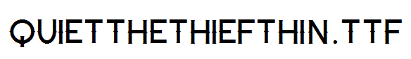 QuiettheThiefThin