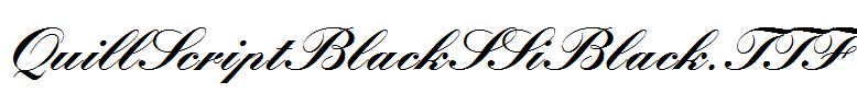 QuillScriptBlackSSiBlack