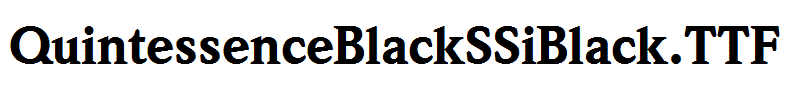 QuintessenceBlackSSiBlack