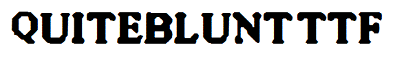 QuiteBlunt