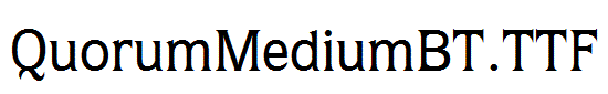 QuorumMediumBT
