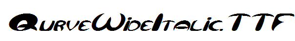 QurveWideItalic