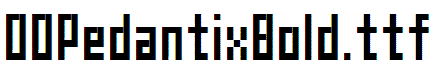 00PedantixBold