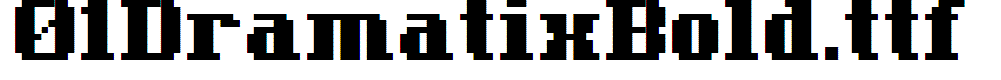 01DramatixBold