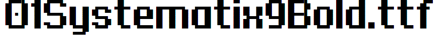 01Systematix9Bold