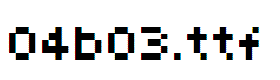 04b03