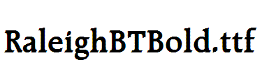 RaleighBTBold