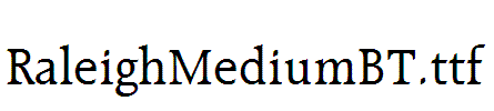 RaleighMediumBT