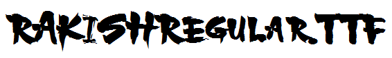 RAKISHRegular