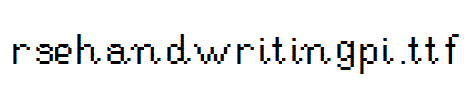RSEHandwritingPi