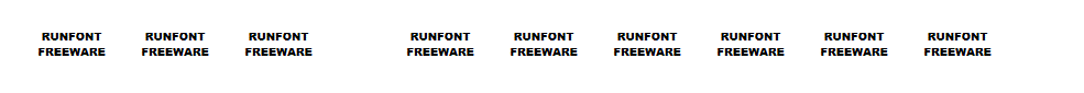 RUNFONT