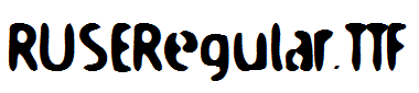 RUSERegular