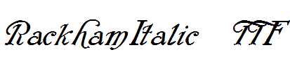 RackhamItalic
