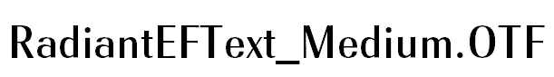 RadiantEFText_Medium