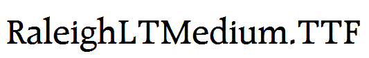 RaleighLTMedium