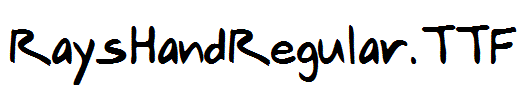 RaysHandRegular