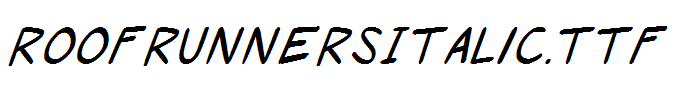 RoofrunnersItalic
