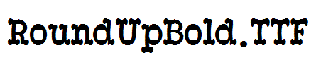 RoundUpBold