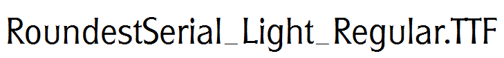 RoundestSerial_Light_Regular