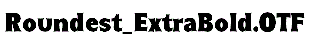 Roundest_ExtraBold