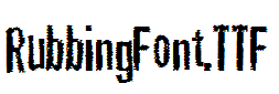 RubbingFont