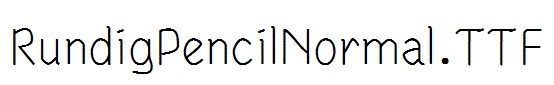 RundigPencilNormal
