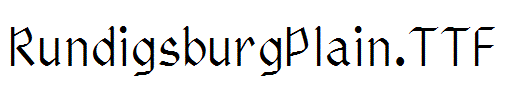 RundigsburgPlain