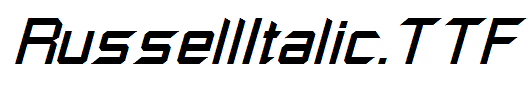 RussellItalic