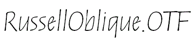 RussellOblique