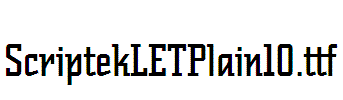 ScriptekLETPlain10