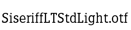 SiseriffLTStdLight