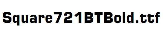 Square721BTBold