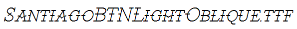 SantiagoBTNLightOblique