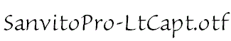 SanvitoPro-LtCapt