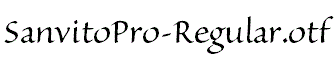 SanvitoPro-Regular