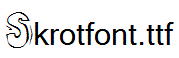 Skrotfont