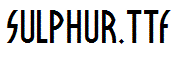 Sulphur