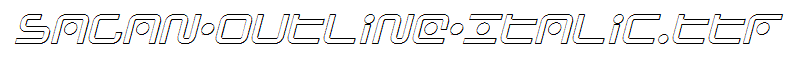 Sagan-Outline-Italic