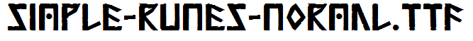 Simple-Runes-Normal