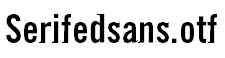 Serifedsans