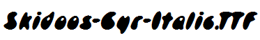 Skidoos-Cyr-Italic