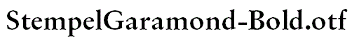 StempelGaramond-Bold