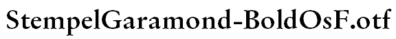 StempelGaramond-BoldOsF