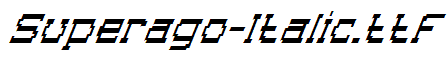 Superago-Italic