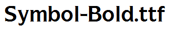 Symbol-Bold