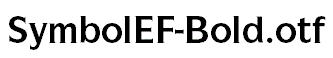 SymbolEF-Bold